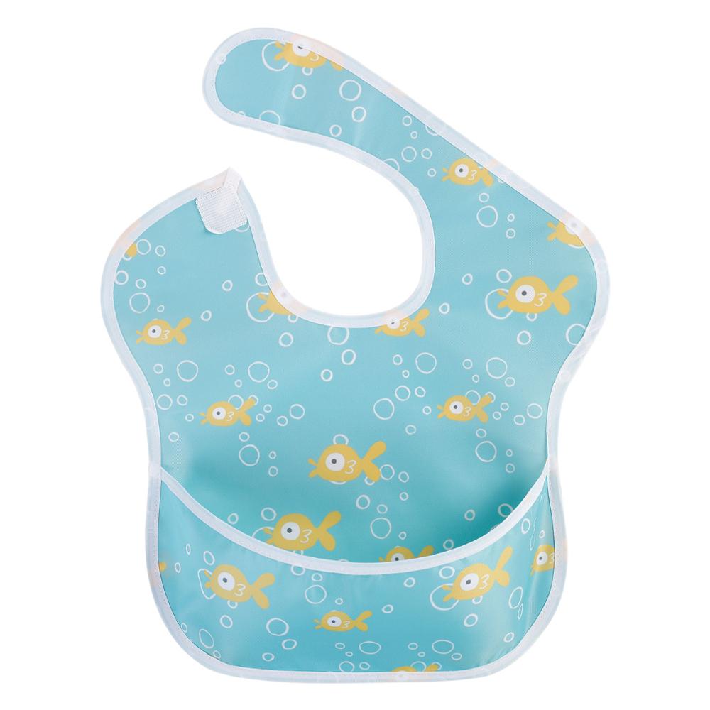 Waterproof Baby Bib with Food Catcher